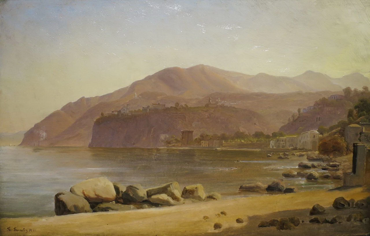 Il golfo di Sorrento - Bergen Kunstmuseum